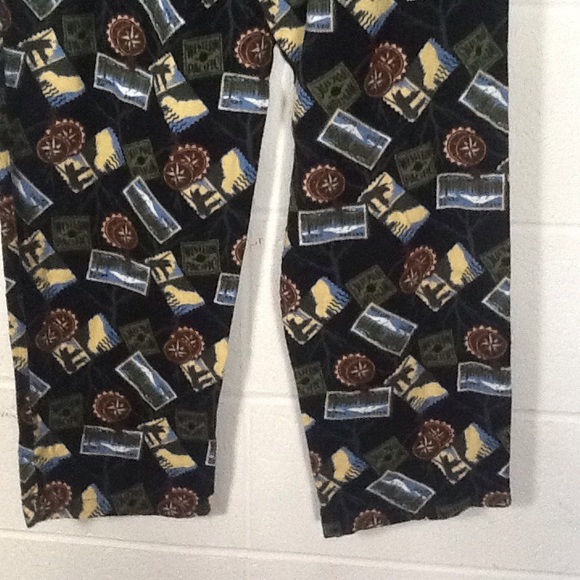 Joe Boxer Western Print Flannel PJ Sleep Pant Med - Picture 6 of 9